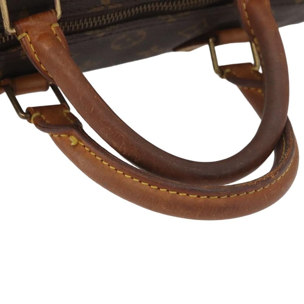 Louis Vuitton Monogram Speedy 30 Handbag Brown - Picture 8 of 14